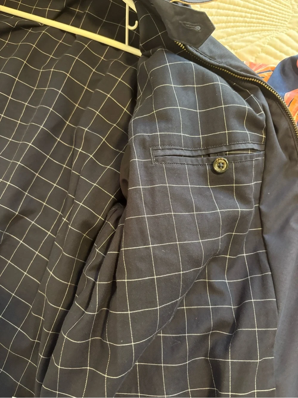 Polo by Ralph Lauren Navy Zip-Front Men's Jacket XL